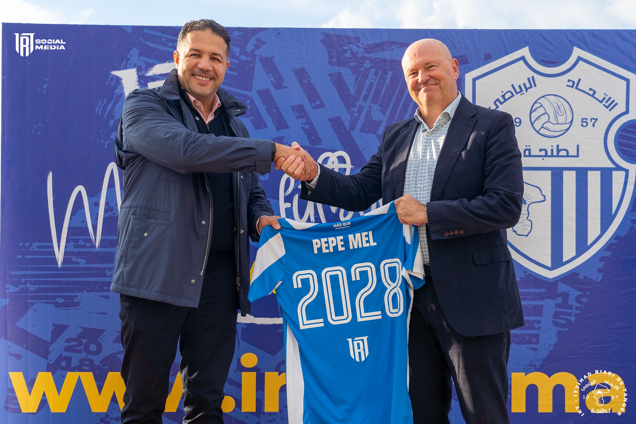 اتحاد طنجة يعلن التعاقد الرسمي مع المدرب بيبي ميل إلى غاية 2028