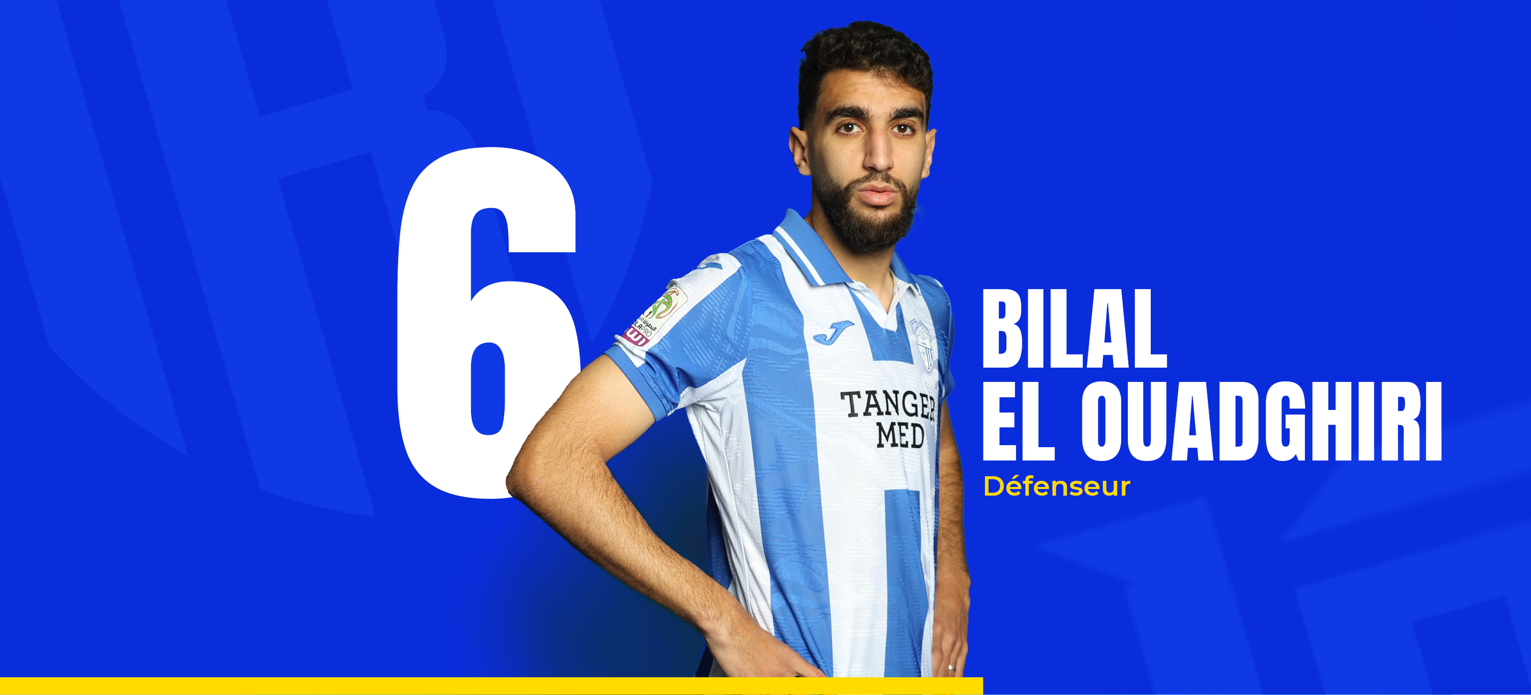 Bilal el Ouadghiri : Blessure au genoux retour le 7 mai