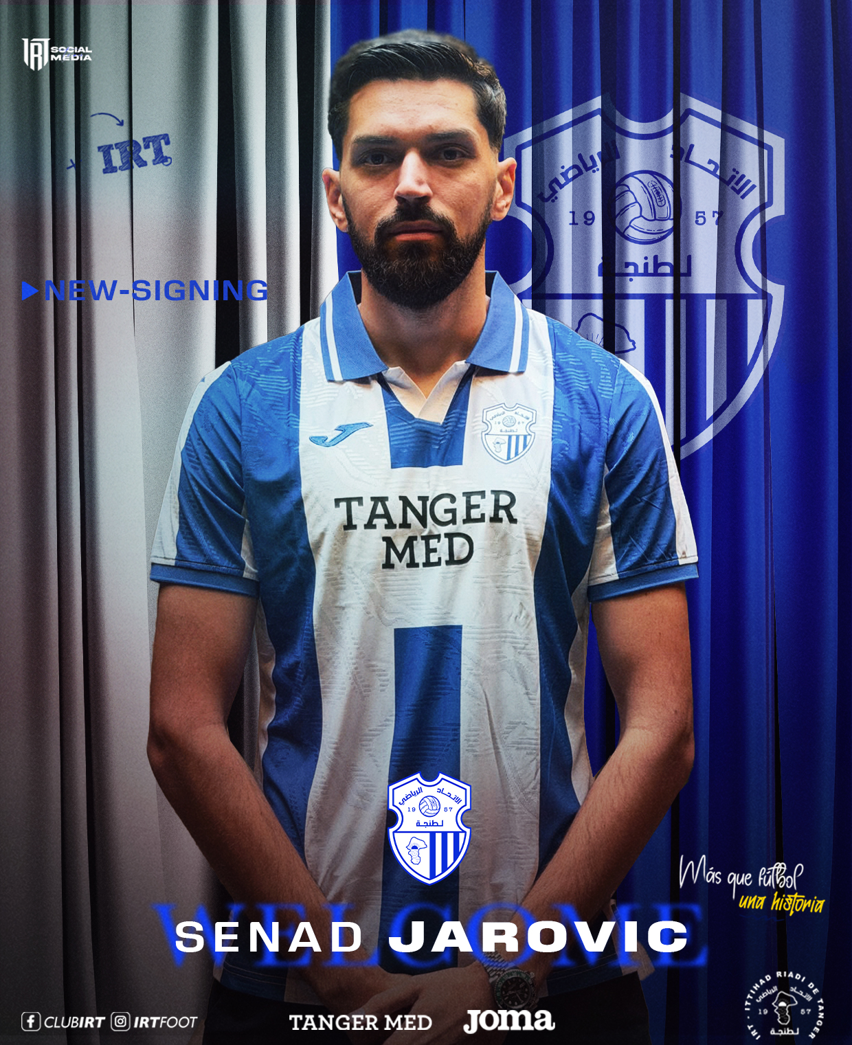 Senad Jarovic Un nouveau renfort offensif pour l’IRT