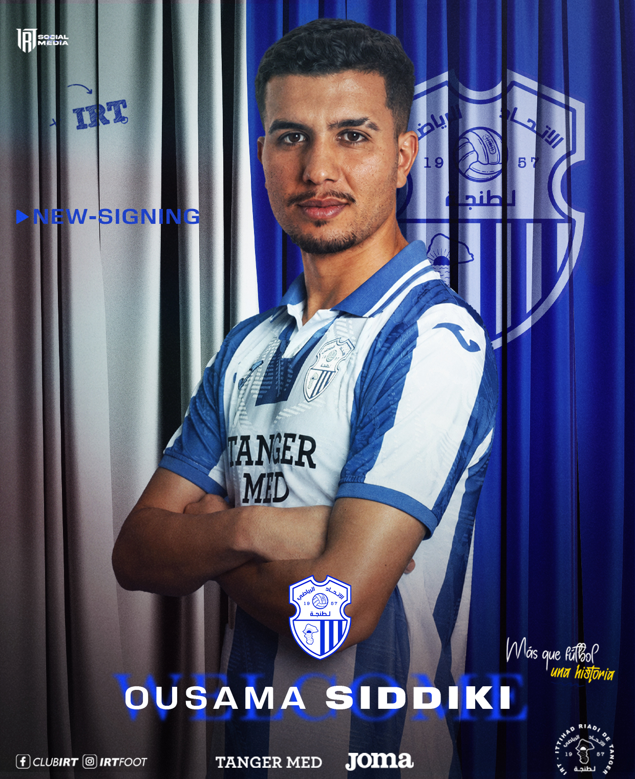 L’IRT recrute le joueur marocain Oussama Siddiki