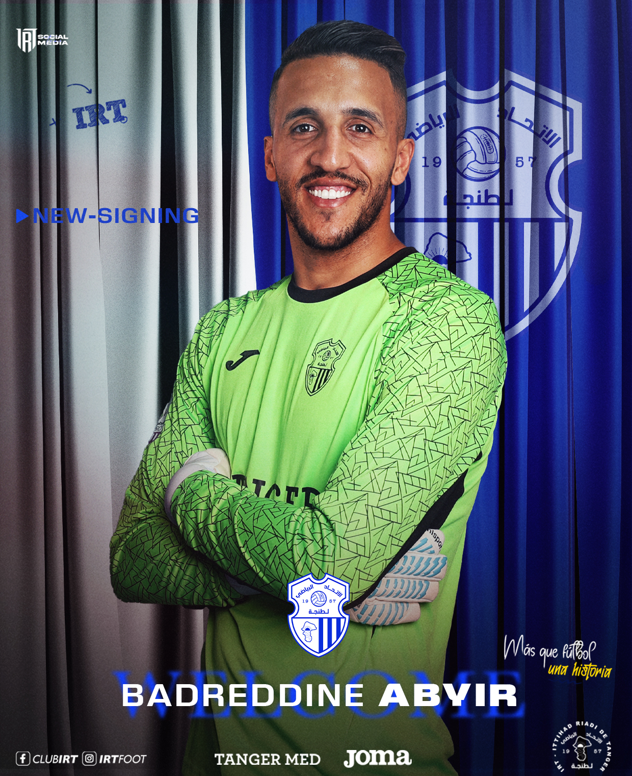 Badreddine Abyir renforce les cages de l’IRT